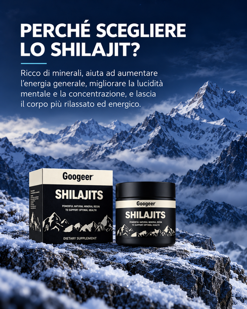 Shilajit puro al 100% 💎 Una fonte di energia vitale dall'Himalaya